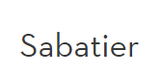 Sabatier