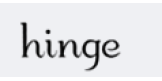 Hinge